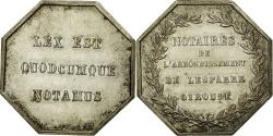 World Coins - France, Token, Notaires de l'Arrondissement de Lesparre, Gironde,