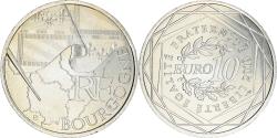 World Coins - France, 10 Euro, Bourgogne, 2010, Paris, , Silver, KM:1649