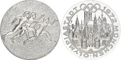 World Coins - France, Medal, Munich Olympics host city, 1972, Silver,