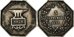 World Coins - France, Token, Louis Philippe I, Chambre Syndicale de Serrurerie, Paris