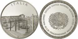 World Coins - France, Medal, Nations Unies, Italia, Silver,