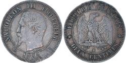World Coins - Coin, France, Napoleon III, 2 Centimes, 1856, Rouen, , Bronze