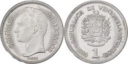 World Coins - Venezuela, Bolivar, 1989, Nickel Clad Steel, , KM:52a.2
