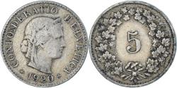 World Coins - Coin, Switzerland, 5 Rappen, 1920