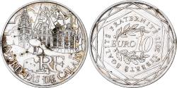 World Coins - France, 10 Euro, Euros des régions, Nord-Pas De Calais, 2011, Paris, Silver