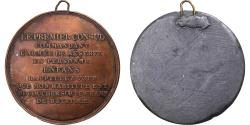 World Coins - France, Medal, Bataille de Marengo, 1800, Copper-Tin, Auguste, Cliché Uniface