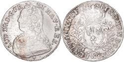 World Coins - Coin, France, Louis XV, 1/2 Écu aux branches d'olivier, 1/2 ECU, 44 Sols, 1730