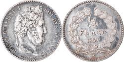 World Coins - Coin, France, Louis-Philippe, 1/4 Franc, 1837, Paris, , Silver