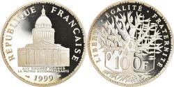 World Coins - Coin, France, Panthéon, 100 Francs, 1999, Paris, Proof, , Silver