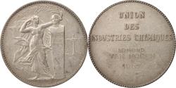 World Coins - France, Medal, Union des Industries Chimiques, Sciences & Technologies, 1957