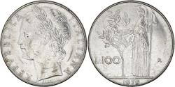 World Coins - Coin, Italy, 100 Lire, 1979, Rome, , Stainless Steel, KM:96.1