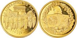 World Coins - France, Medal, Libération de Paris, 25 août 1944, , Copper Gilt