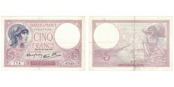 World Coins - France, 5 Francs, Violet, 1940, C.67252, AU(55-58), Fayette:04.17, KM:83