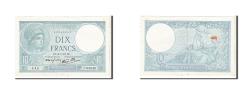 World Coins - Banknote, France, 10 Francs, 10 F 1916-1942 ''Minerve'', 1941, AU(50-53), KM:84