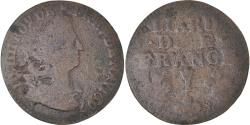 World Coins - Coin, France, Louis XIV, Liard de France au buste âgé, troisième type, Liard