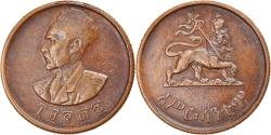 World Coins - Coin, Ethiopia, Haile Selassie I, 10 Cents, Assir Santeem, 1944,