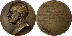 World Coins - France, Medal, F. Foch, Maréchal de France, 1918, Bronze, Aug.Maillard