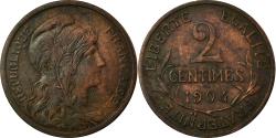 World Coins - Coin, France, Dupuis, 2 Centimes, 1904, Paris, , Bronze, KM:841