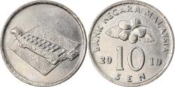 World Coins - Coin, Malaysia, 10 Sen, 2010, , Copper-nickel, KM:51
