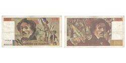World Coins - France, 100 Francs, Delacroix, 1980, 1980, VF(30-35), Fayette:69.04a, KM:154b