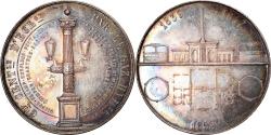 World Coins - Algeria, Medal, Compagnie Centrale de l'Eclairage au Gaz Hydrogène, 1852