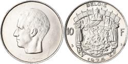 World Coins - Coin, Belgium, 10 Francs, 10 Frank, 1975, Brussels, , Nickel, KM:156.1