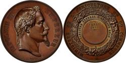 World Coins - France, Medal, Napoléon III, Ministère de l'Agriculture et de Commerce, 1870