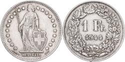 World Coins - Switzerland, Franc, 1944, Bern, Silver, , KM:24