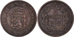 World Coins - Coin, Luxembourg, William III, 5 Centimes, 1860, Paris, , Bronze