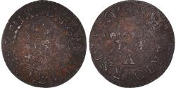 World Coins - Coin, France, Louis XIII, Denier Tournois, 1616, Paris, , Copper