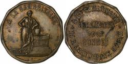 World Coins - France, Token, A la Samaritaine, Vêtements pour Hommes, Rouen, Brass,