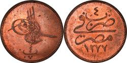 World Coins - Coin, Egypt, Abdul Aziz, 4 Para, 1863 (1277//4), , Bronze, KM:240