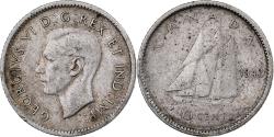 World Coins - Canada, George VI, 10 Cents, 1942, Silver, , KM:34