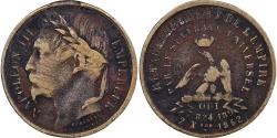 World Coins - France, Token, Napoléon III, Rétablissement de l'Empire par le Suffrage