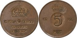 World Coins - Sweden, 5 Öre, 1956