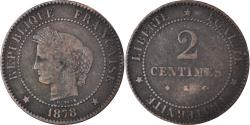 World Coins - Coin, France, 2 Centimes, 1878