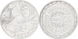 World Coins - France, 10 Euro, Bretagne, 2012, Paris, , Silver, Gadoury:EU514, KM:1866