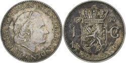World Coins - Netherlands, Juliana, Gulden, 1954, Silver, , KM:184