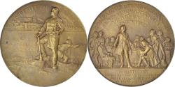 World Coins - France, Medal, Compagnie des Mines d'Anzin, 1907, , Bronze