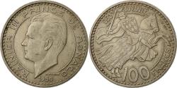 World Coins - Coin, Monaco, Rainier III, 100 Francs, Cent, 1950, , Copper-nickel