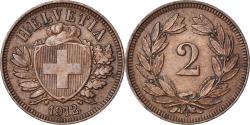 World Coins - Coin, Switzerland, 2 Rappen, 1912, Bern, , Bronze, KM:4.2