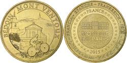 World Coins - France, Tourist Token, 84/ Mont Ventoux - Bédoin, 2015, Monnaie de Paris
