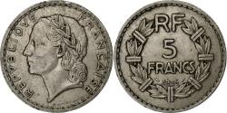 World Coins - France, 5 Francs, Lavrillier, 1935, Paris, Nickel, , Gadoury:760
