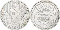 World Coins - France, 10 Euro, Provence-Alpes-Cote d'Azur, 2010, Paris, , Silver