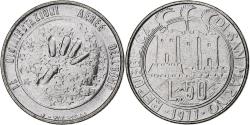 World Coins - San Marino, 50 Lire, Protection of Nature, 1977, Rome, BU, Stainless Steel