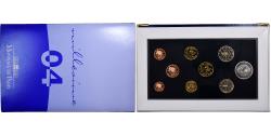World Coins - France, Coffret 1c. à 5€, Proof, 2004, Monnaie de Paris,