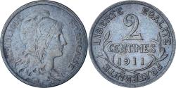 World Coins - Coin, France, Dupuis, 2 Centimes, 1911, Paris, , Bronze, KM:841