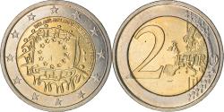 World Coins - Belgium, 2 Euro, Drapeau européen, 2015, Brussels, , Bi-Metallic