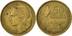 World Coins - Coin, France, Guiraud, 50 Francs, 1952, Beaumont - Le Roger,