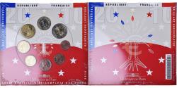World Coins - France, Monnaie de Paris, 1 Cent to 2 Euro, 2010, Paris, BU,